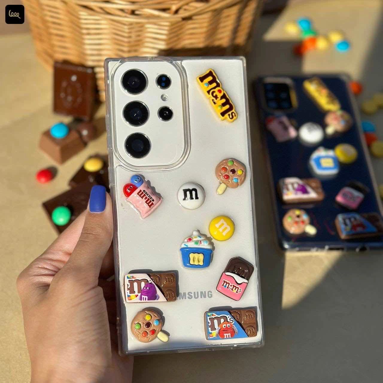 قاب گوشی شفاف M&M مینیمال سهبعدی برای گوشی سامسونگ قاب گوشی شفاف M&M مینیمال سهبعدی برای گوشی سامسونگ