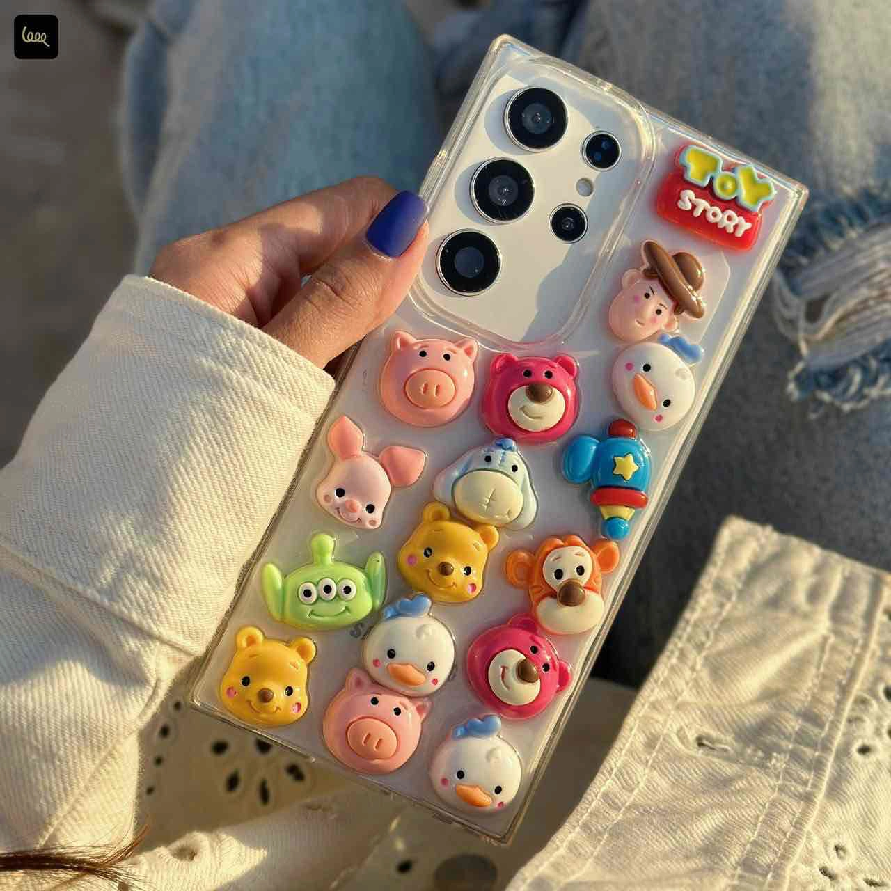 قاب گوشی Toy Story سهبعدی با شخصیتهای کارتونی رنگی قاب گوشی Toy Story سهبعدی با شخصیتهای کارتونی رنگی